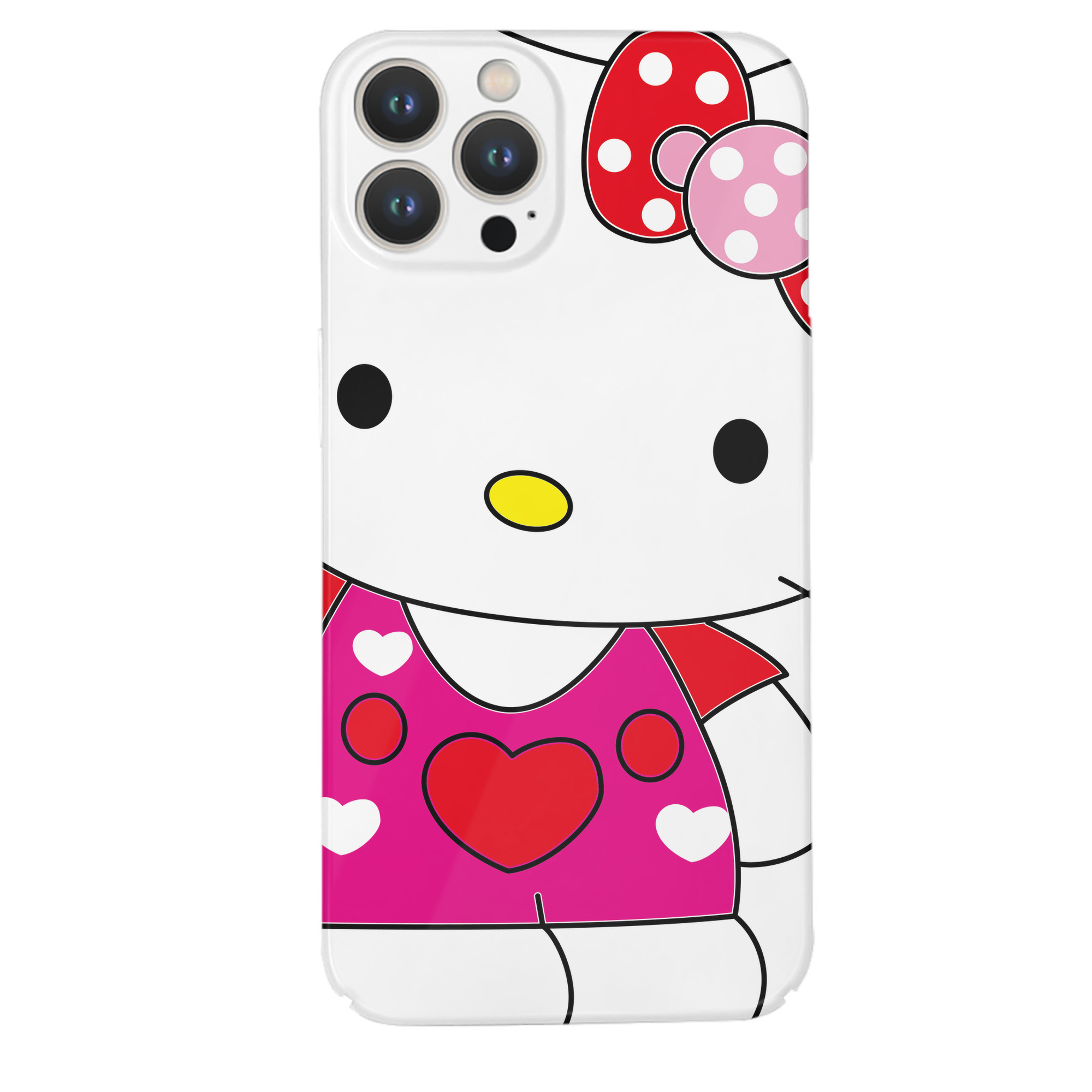 （画像用） Hello Kitty ハローキティ 【iPhone 14シリーズ対応】ハードケース
